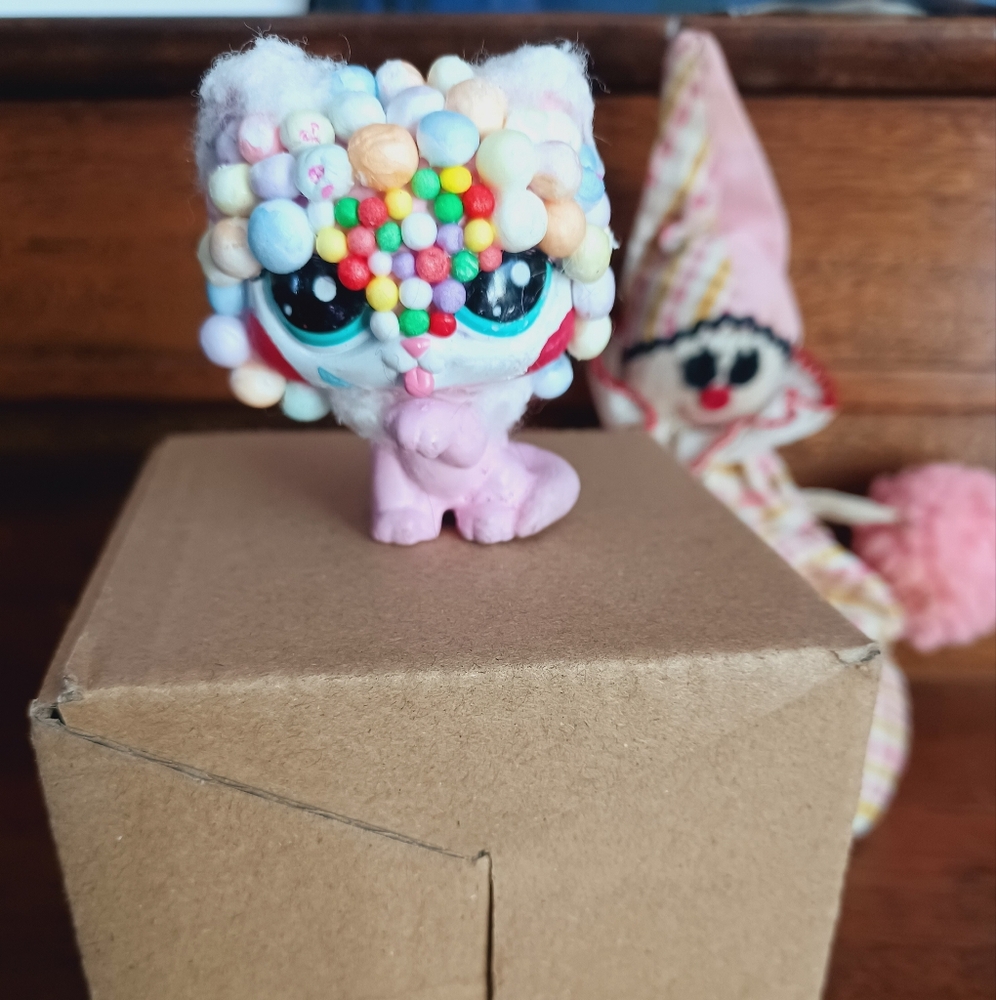 VTG Littlest Pet Shop Custom OOAK LPS Clown Love Core Melanie Martinez